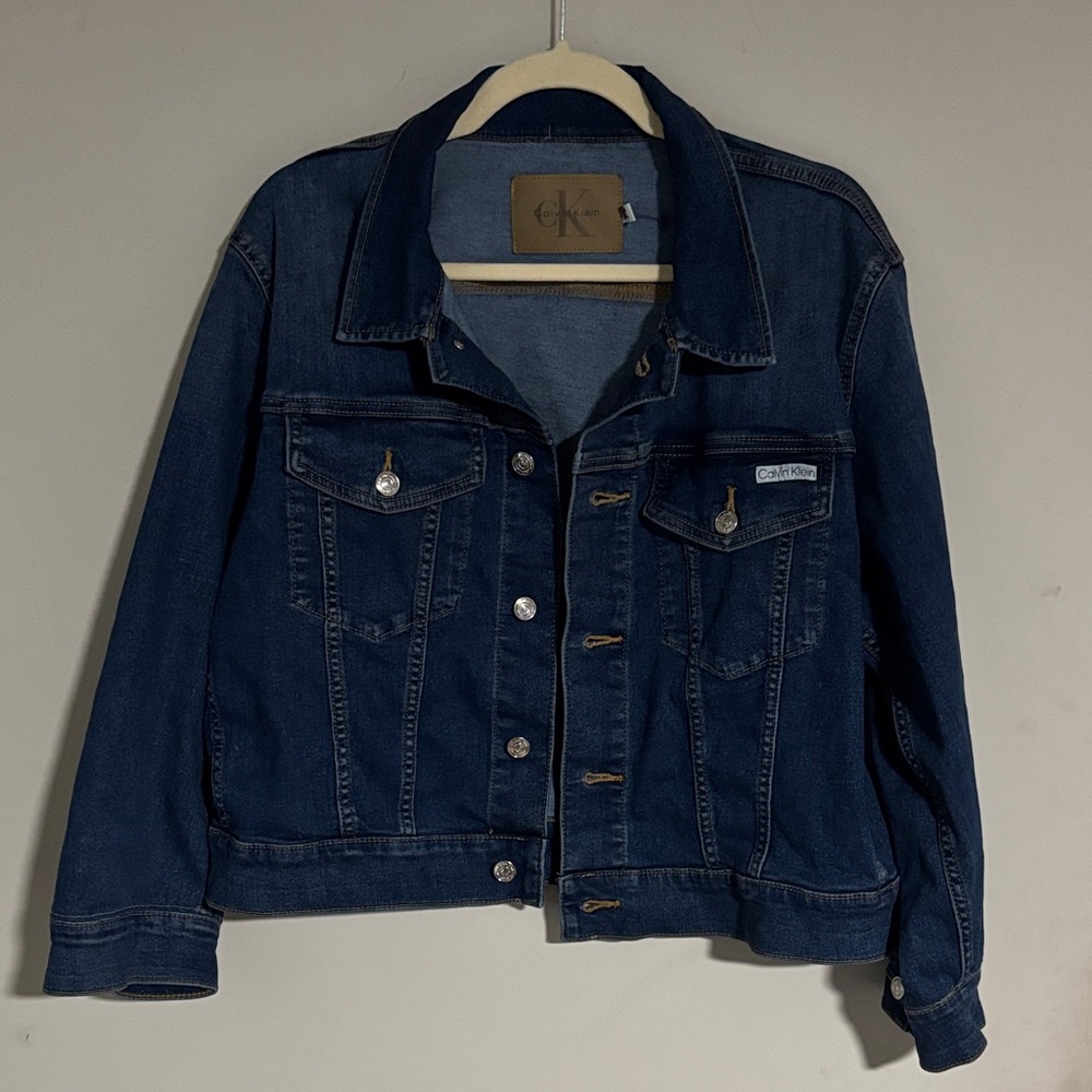Calvin Klein Dark Blue Denim Jacket